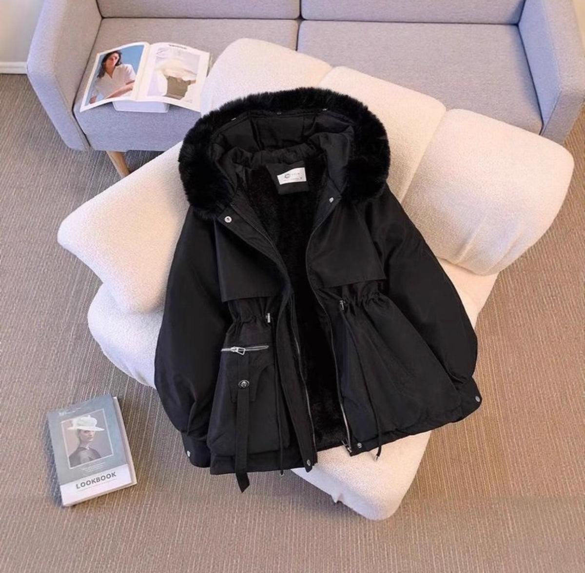 Manteau :capuche