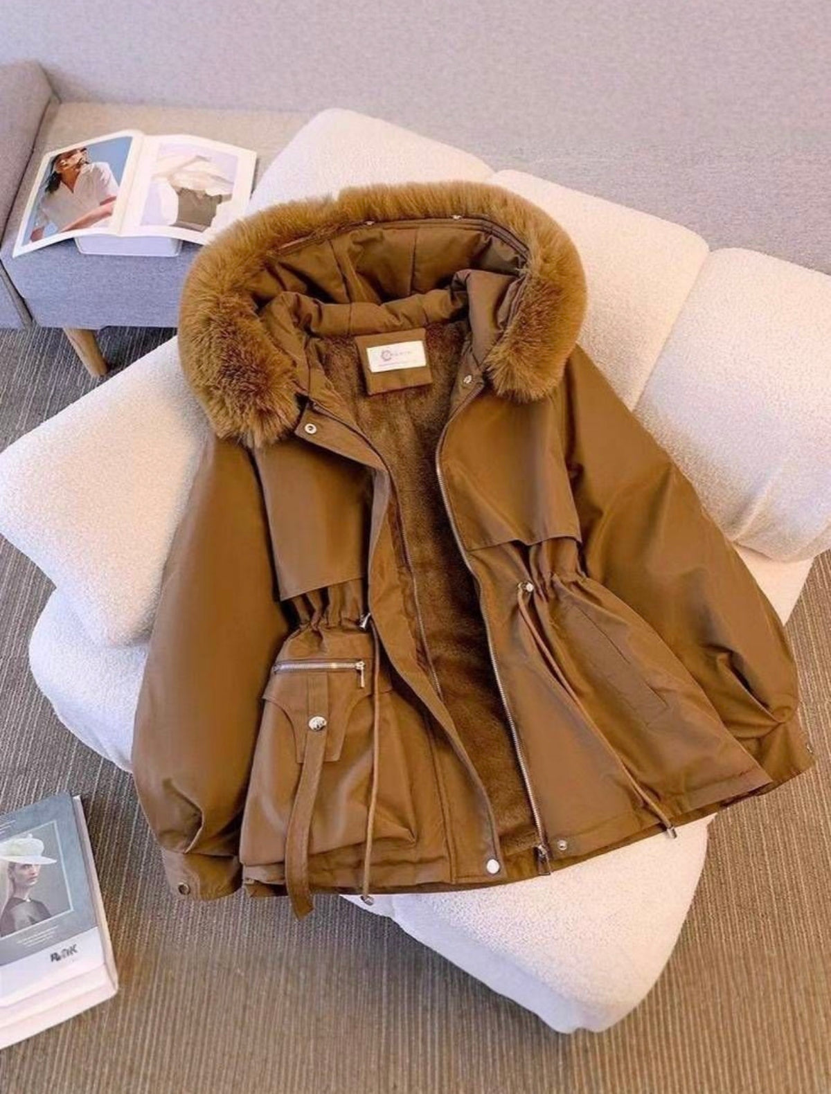 Manteau :capuche