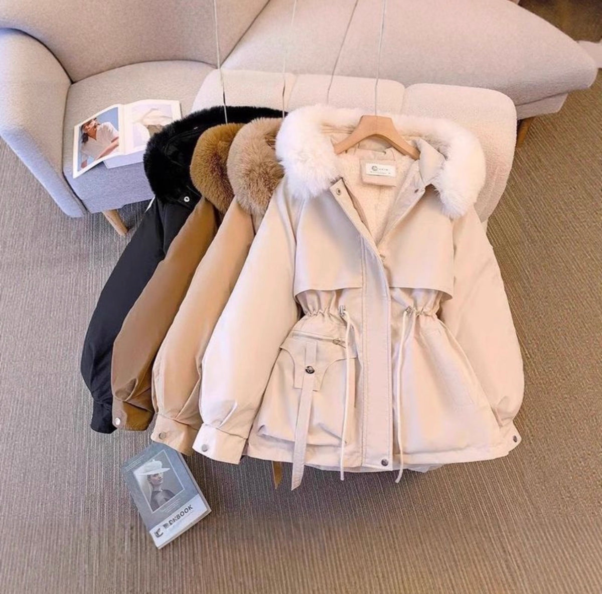 Manteau :capuche