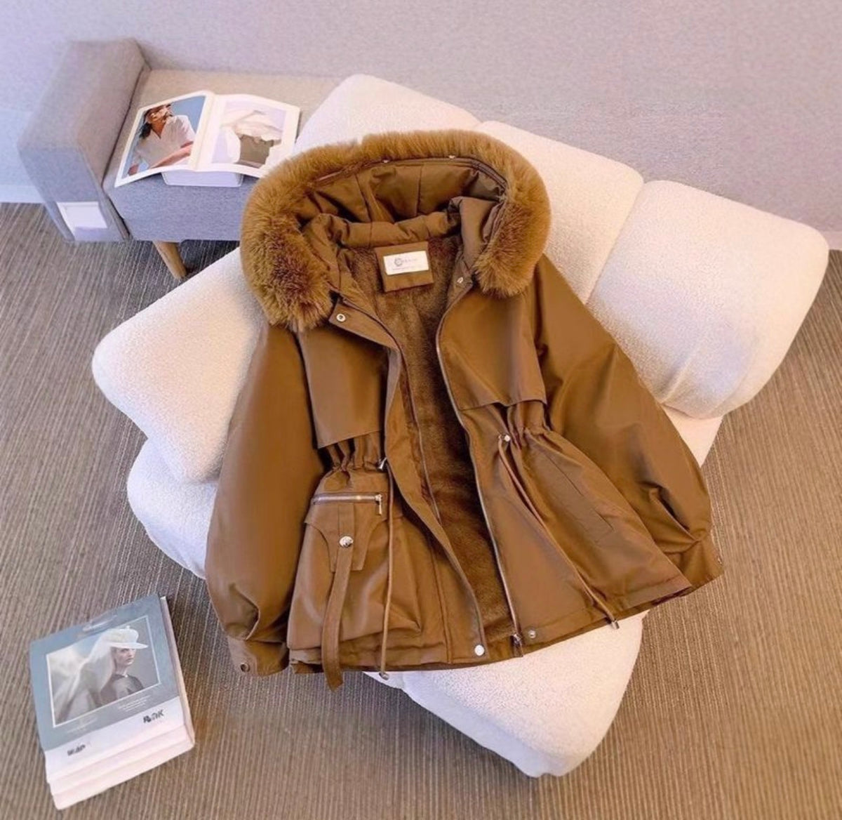 Manteau :capuche