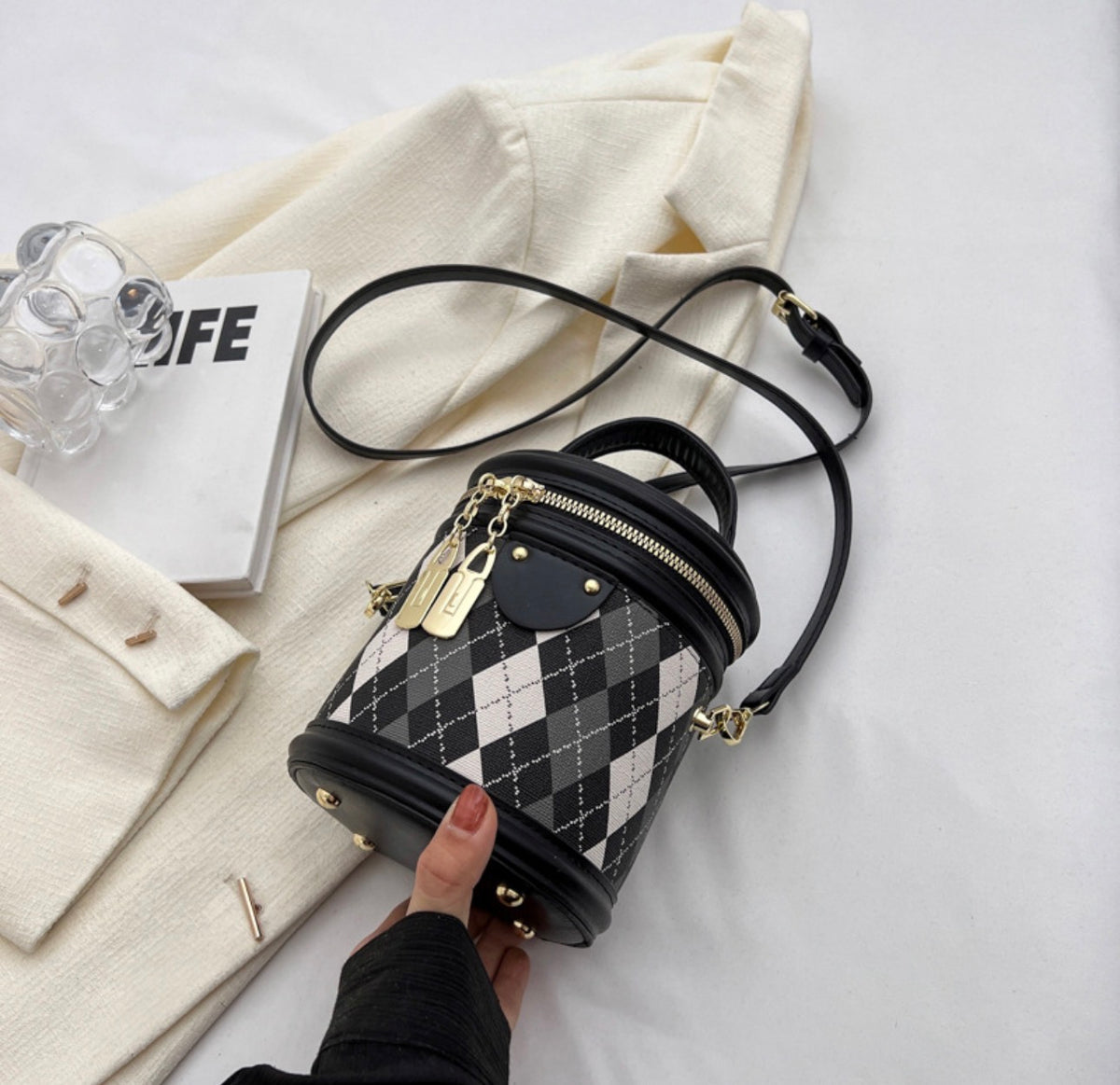Sac à main :seau