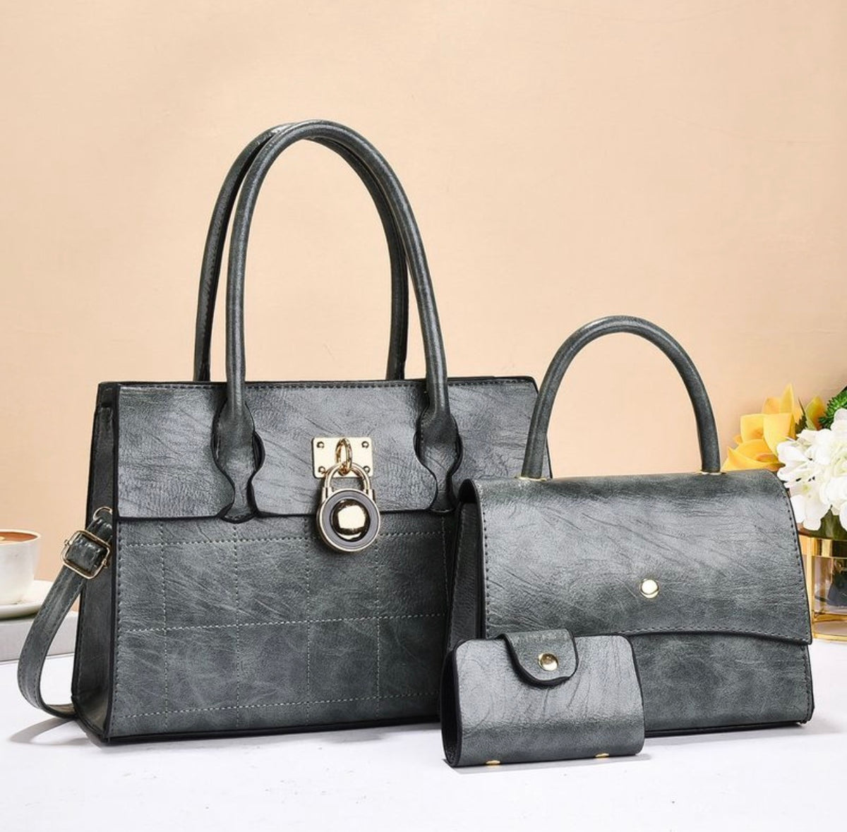Sac à main:triple