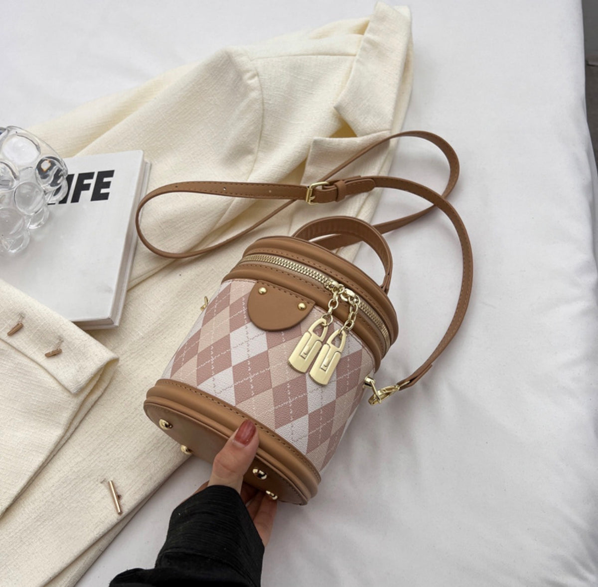 Sac à main :seau