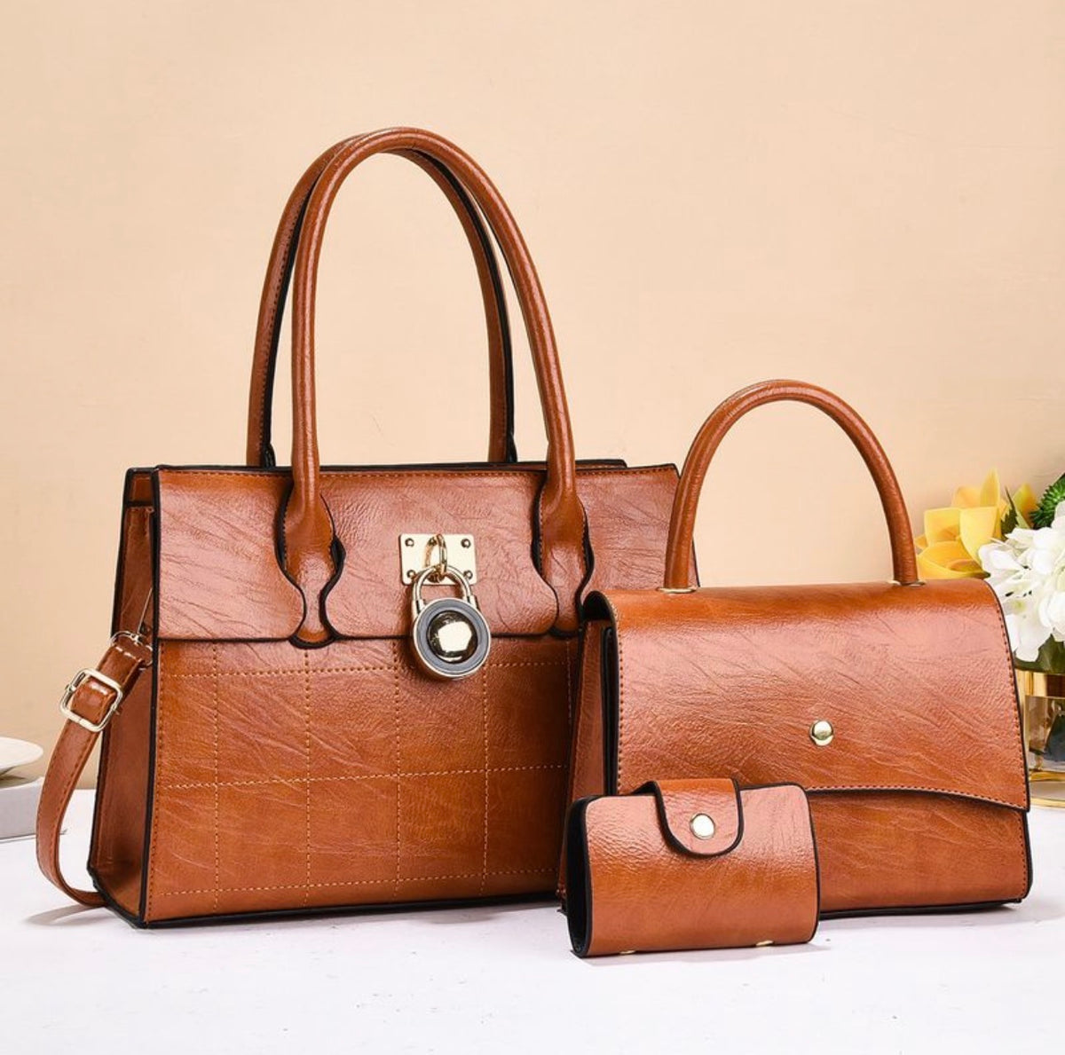 Sac à main:triple