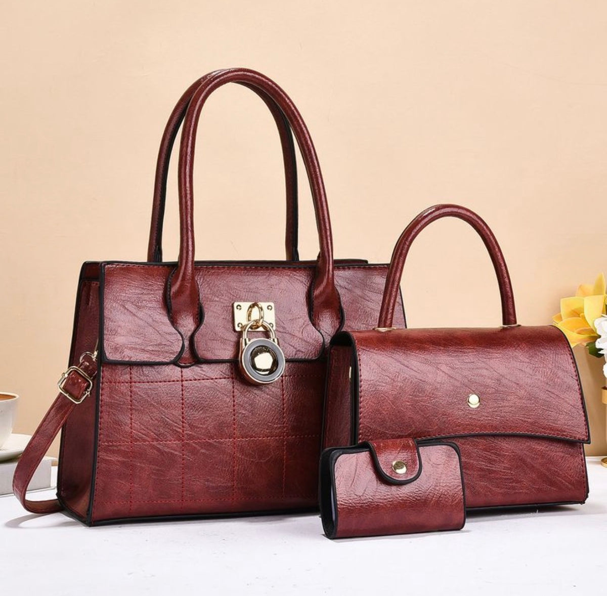 Sac à main:triple