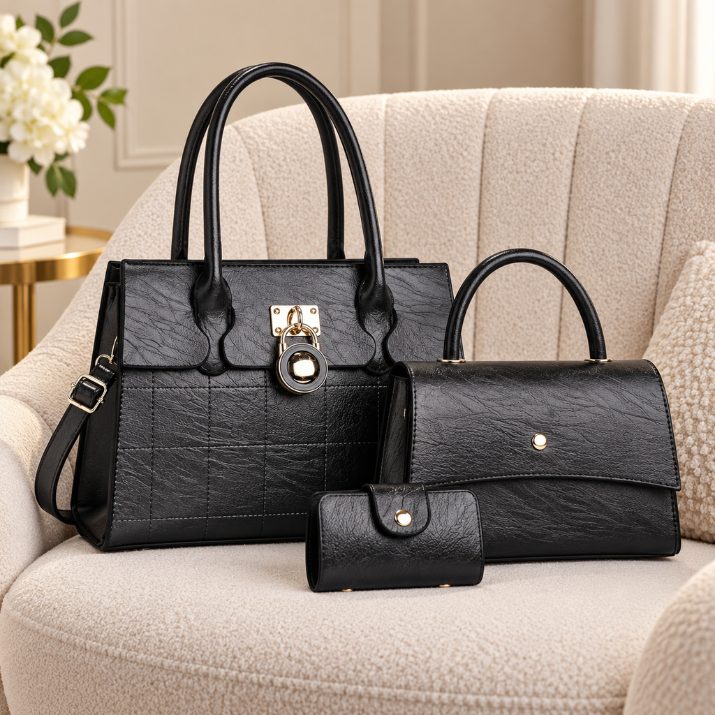 Sac à main:triple